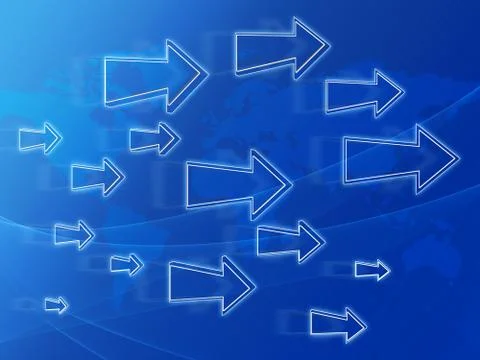 Technology background Stock Illustration