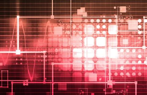 Technology Background Illustrazione stock
