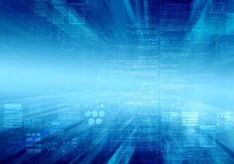Technology background Stock Illustration