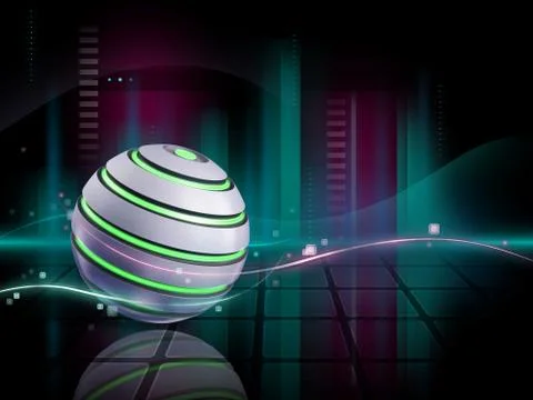 Technology background Stockillustratie