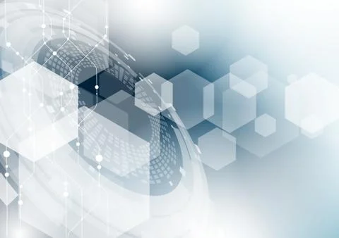 Technology background Stock Illustration