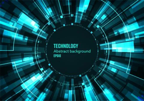 Technology background Stock Illustration