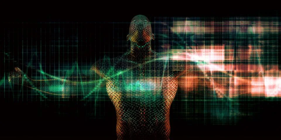 Technology Background Illustrazione stock