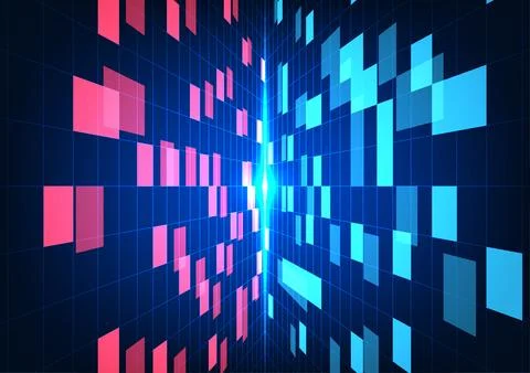 Technology background Internet connection is a modern technology innovation.. 스톡 일러스트