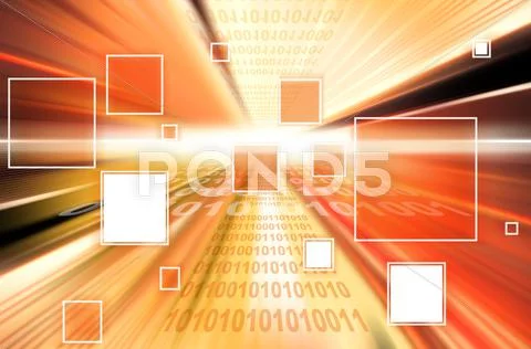 Technology background l Stock Illustration
