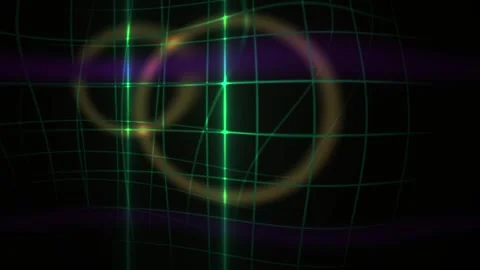 Technology background with laser beams. Stock Footage 340041611