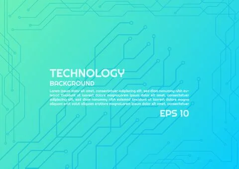 Technology background light line node style modern gradient colorful Stock Illustration