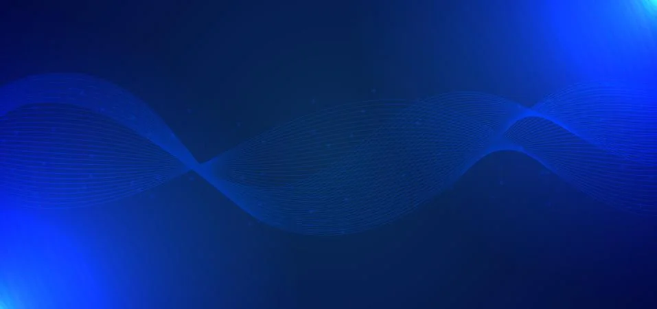 Technology background line pattern wave flow design  with space for content Stock Illustration