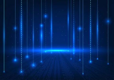Technology background. Lines are arranged on top of each other to create a .. Stockillustratie