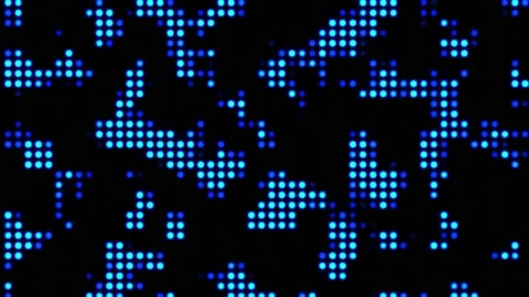 Technology background Lots of data moving around big data management concept 库存影片 213615724