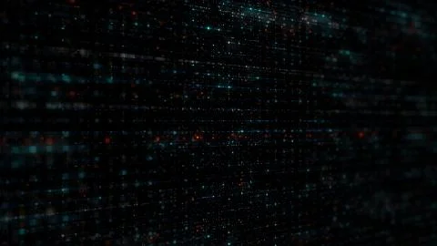 Technology background made of particles Stock Illustration