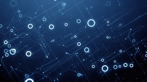 Technology background material for big data cloud storage computing Stock Footage 318813685
