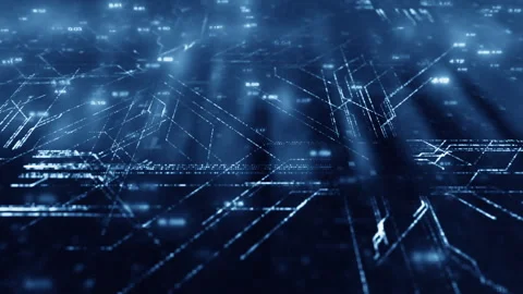 Technology background material for big data cloud storage computing Stock Footage 318814713