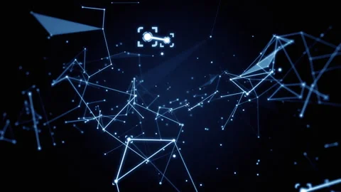 Technology background material for big data cloud storage computing Stock Footage 318815400