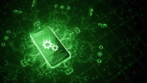 Technology background material for big data cloud storage computing Stock Footage 318816224