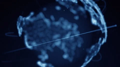 Technology background material for big data cloud storage computing Stock Footage 318816240