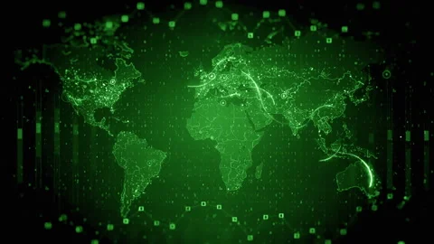 Technology background material for big data cloud storage computing Stock Footage 318816247