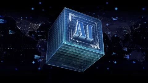 Technology background material for big data cloud storage computing Stock Footage 325593821