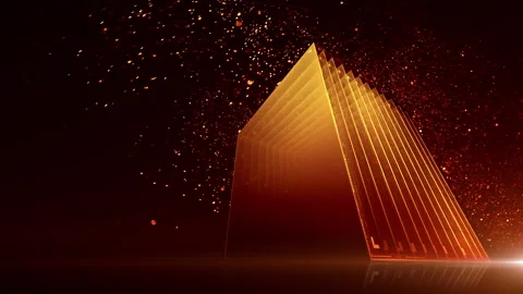 Technology background material for big data cloud storage computing Stock Footage 327099881