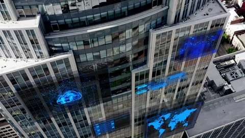 Technology background material for big data cloud storage computing Stock Footage 328265759