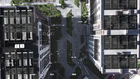 Technology background material for big data cloud storage computing Stock Footage 328266445