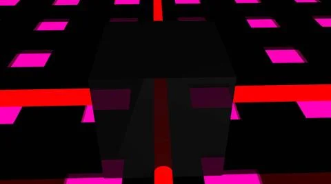 Technology background with neon elements. Digital illustration Technology ... Stock Photos