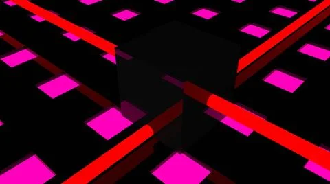 Technology background with neon elements. Digital illustration Technology ... Stock Photos