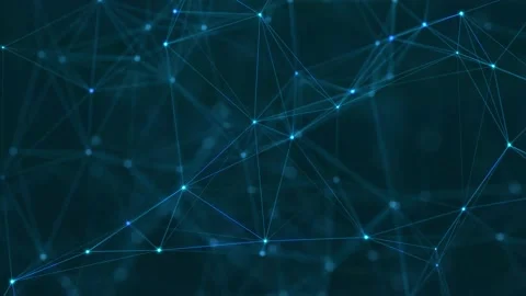 Technology background. Network connection structure. Stock Footage 155578790