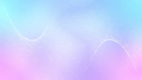 Technology background particle lights loop animation purple and blue background Stock Footage 296191168