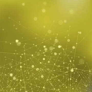 Technology Background with Particles Technology Background with Particles,... Foto stock