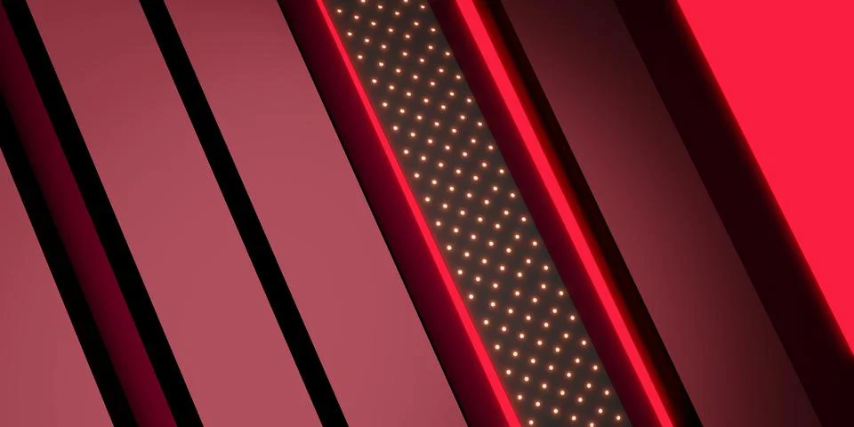 Technology background pattern strong powerful black back red abstract 3d il.. 스톡 일러스트