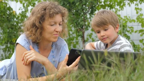 Technology background. People and electronics background. Stock Footage 96311834