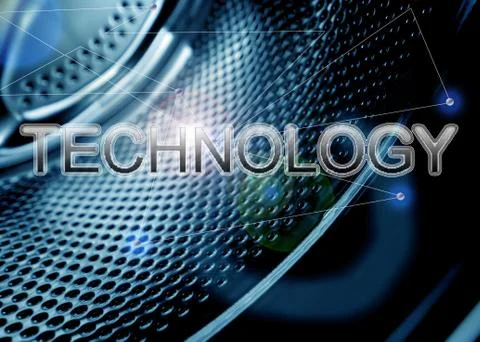 Technology Background Foto stock
