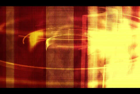 Technology Background in Reds &amp; Yellow Stock Footage 35907368