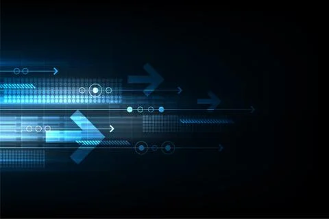 Technology background that represents digital speed. Ilustração Stock