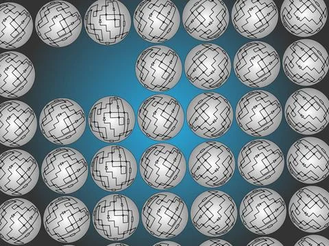 Technology Background. Technology Abstract Background. Vector Illustration... Stock Photos