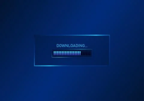 Technology background technology download screen show crawl Suitable for il.. Stockillustratie