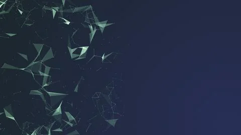 Technology background with triangle shapes Stock Illustration