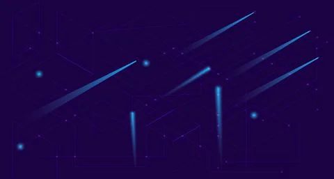 Technology Background v6 Stock Illustration