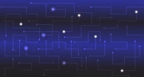 Technology Background v9 Stock Illustration