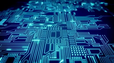 Technology background Video Stock Footage 265433101