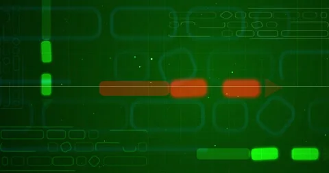 Technology Big data model training NLM NLP circuitory Circuit moving bg 4K. Stock Footage 309179812