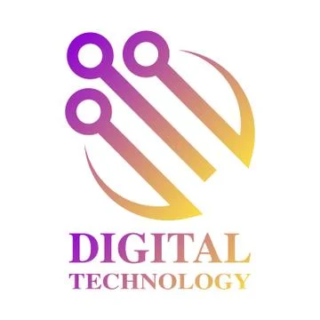 Technology, biotechnology, hi tech icon and symbol. EPS 10 Illustrazione stock