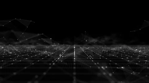 Technology blockchain network connections background concept Stock Footage 246678356