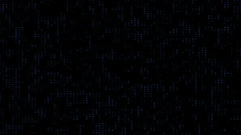 Technology Blue Arrows Lighting Pattern Black Background 스톡 동영상 333252155