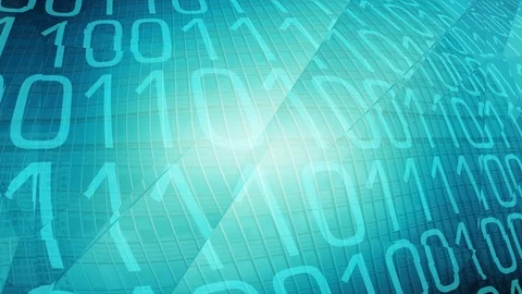 Technology in business, cyber security algorithm code Stock Footage 118588523