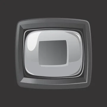 Technology button icon theme Stock Illustration