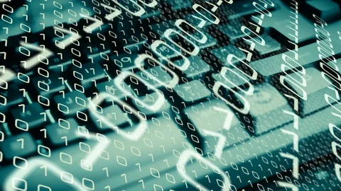 Technology chip experiment, computer science conception 4k Video stock 98121478