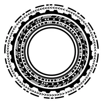 Technology circle vector symbol icon design. Stock Illustration