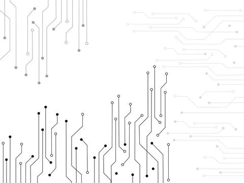 Technology Circuit board background texture. hi tech vector eps Stock Illustration